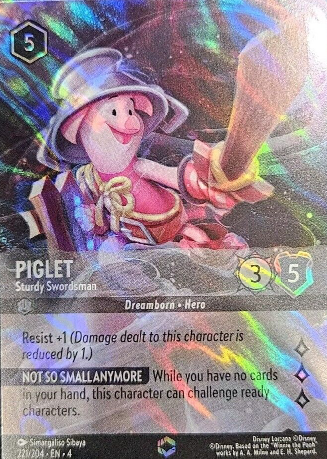 Piglet - Sturdy Swordsman 2024 Ursula's Return #221/204